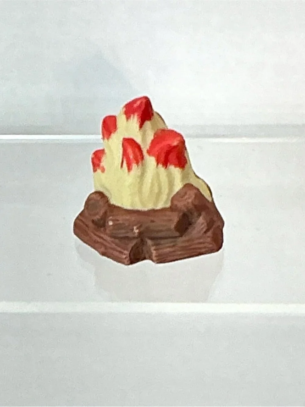 Vintage Campfire Bear Family #1446 Porcelain Hand Painted Figures 3 Piece Set